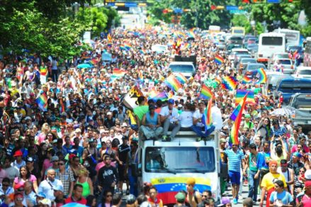 Comunidad sexo diverso venezolana  protagonizó marcha nacional
