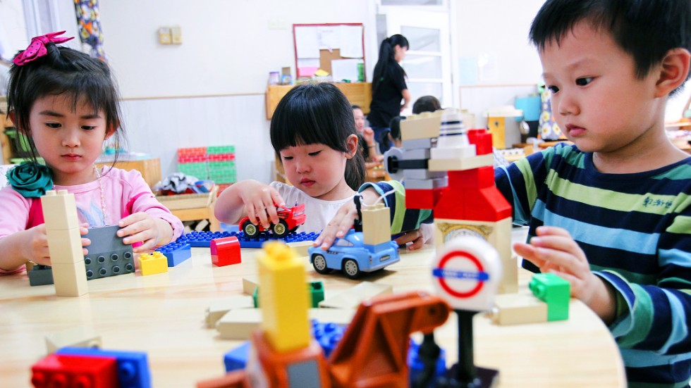 Gobierno de China alivia carga académica en guarderías infantiles