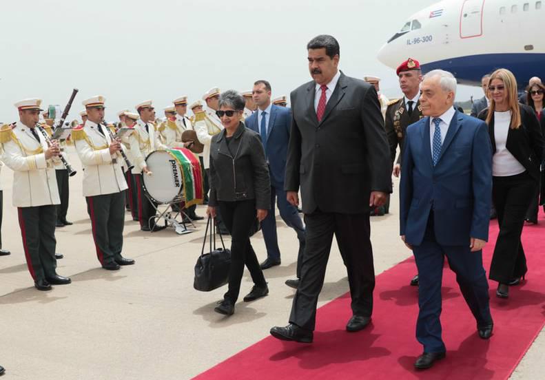 Presidente Nicolás Maduro llega a Argelia para fortalecer relaciones bilaterales