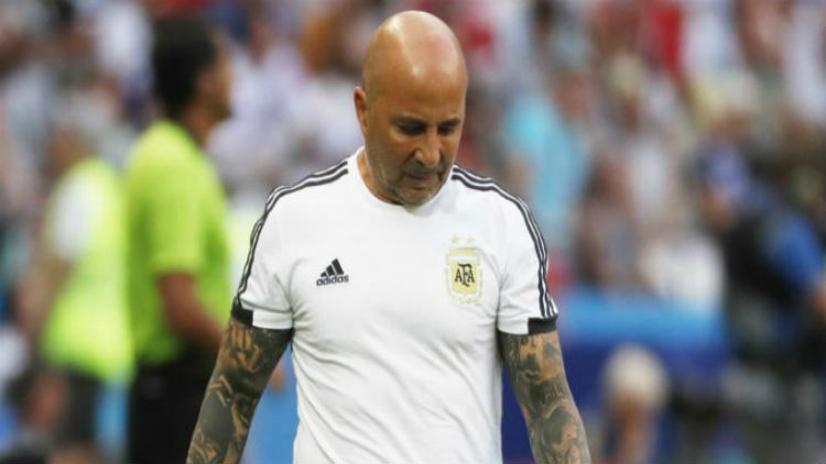 Sampaoli dejará de ser el técnico de la selección de Argentina