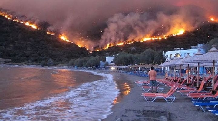 Los incendios en Grecia pudieron ser provocados