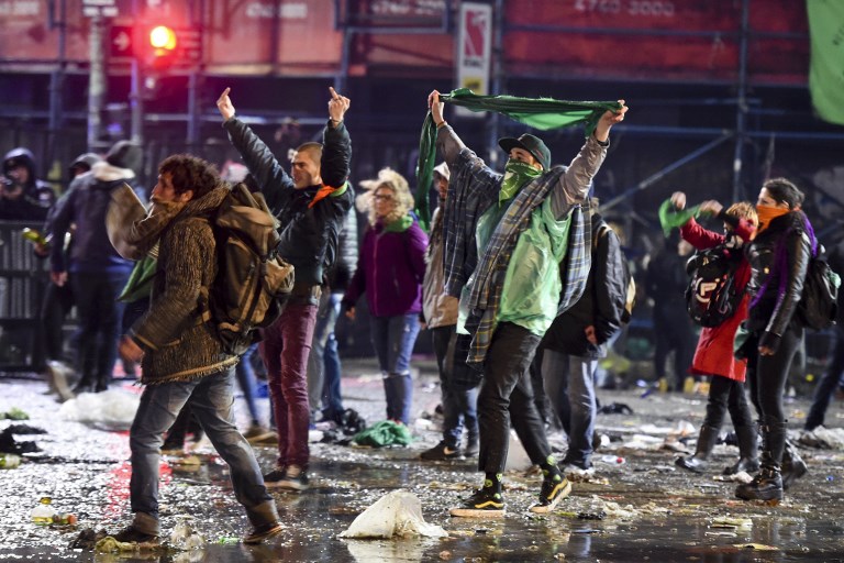 Se registraron violentas protestas en Argentina tras rechazo del Senado sobre la legalización del aborto