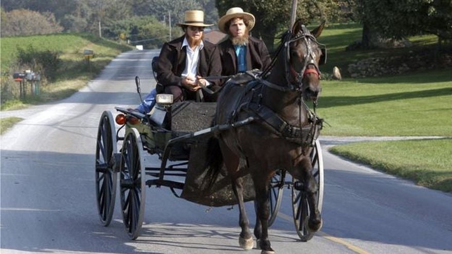 «Amish Uber» con carreta y caballo, el nuevo servicio de taxi alternativo (+VIDEO)
