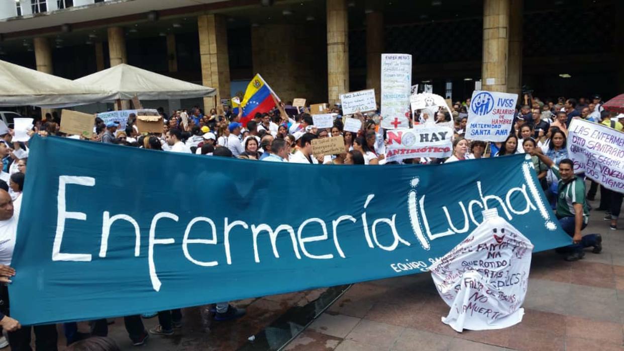 Tras 45 días de paro, trabajadores venezolanos finalmente se reunirán con el Ministro de Salud