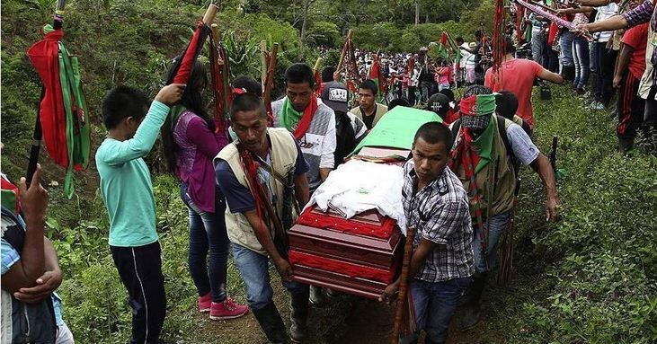 Otros cuatro líderes sociales fueron asesinados en Colombia