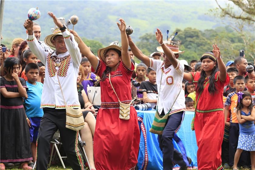 (Video) Indígenas Ngöbe realizan festival cultural en Costa Rica