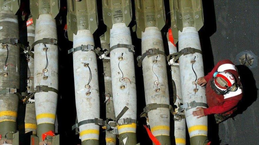 (Fotos) Riad usó bombas estadounidenses en ataque al autobús escolar en Yemen