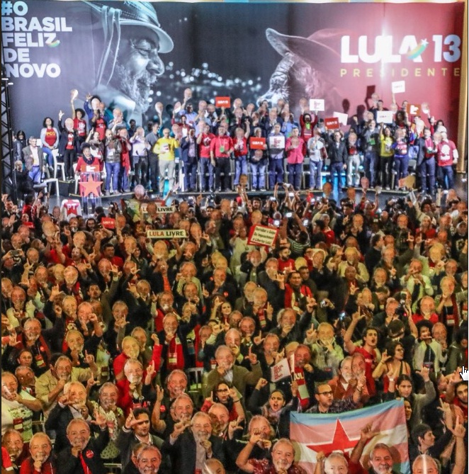 Lula da Silva presentó su candidatura presidencial desde la cárcel (+vídeo)