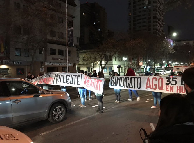 Santiago amanece con manifestaciones contra el Estatuto Laboral Juvenil