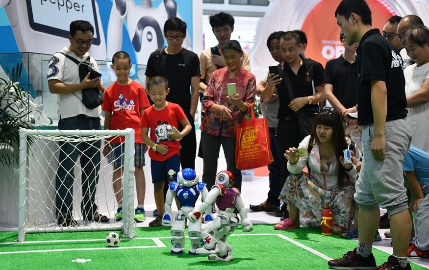 Comenzó la Conferencia Mundial de robotica en China (+Fotos)
