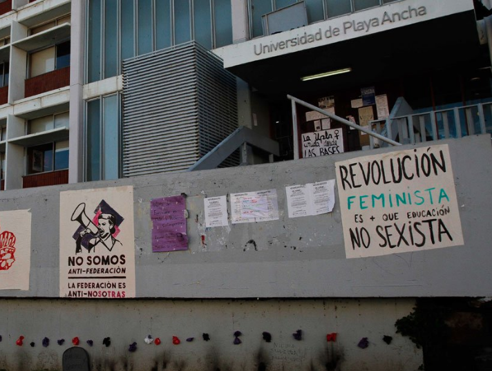 Tras 107 días finalizó toma feminista en la UPLA