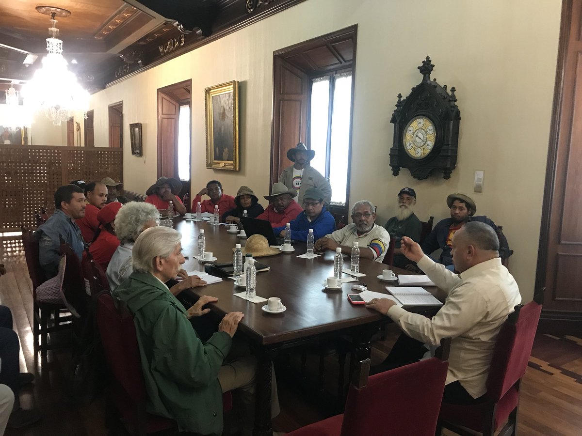 Marcha Campesina acordó crear una comisión de trabajo con la ANC