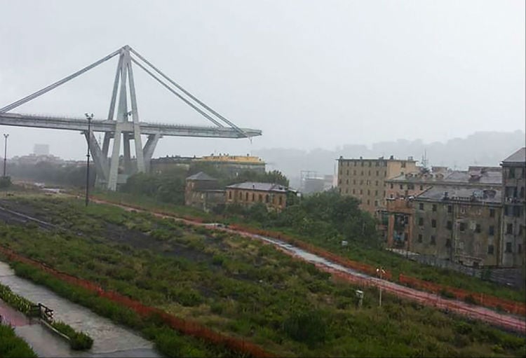 (Videos, fotos) Tragedia: Decenas de muertos tras desplomarse un viaducto de una autopista de Italia