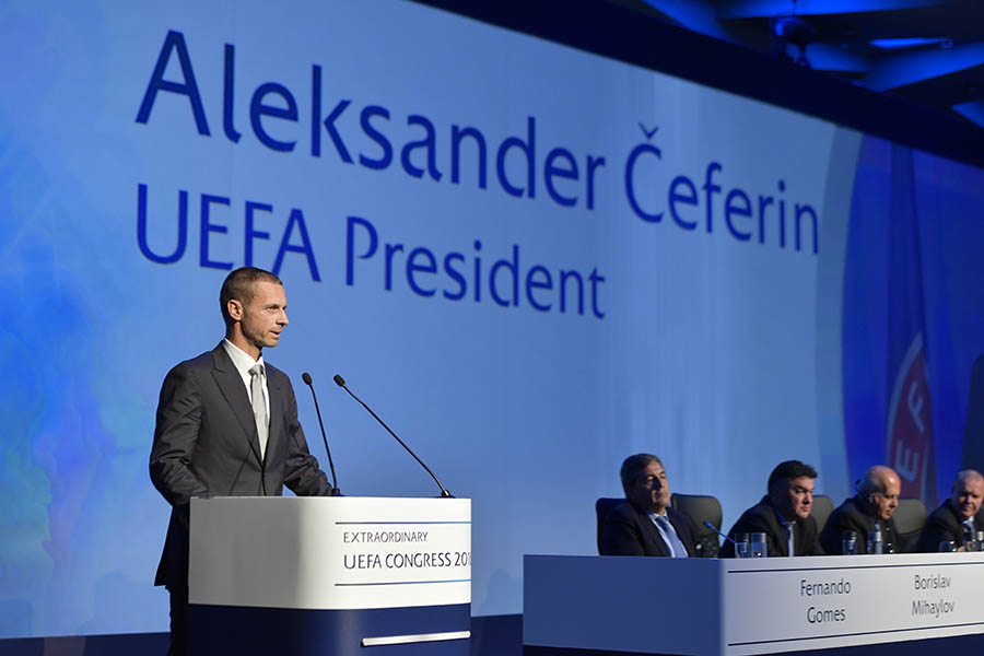 Aleksander Ceferin buscará la reelección como presidente de la UEFA