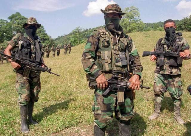 El paramilitarismo se apodera del departamento colombiano de Antioquia