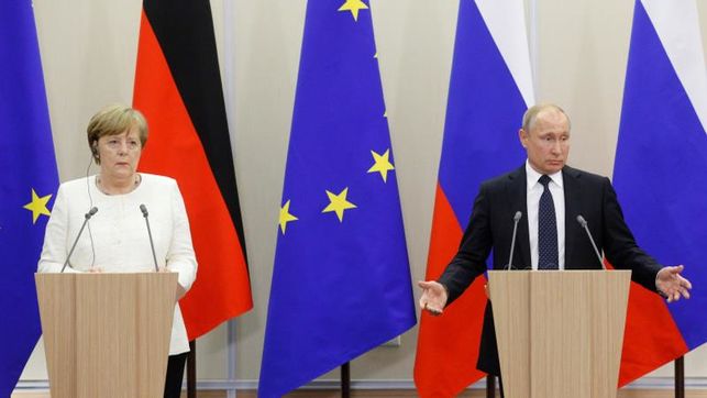 Putin y Merkel hablarán en Berlín sobre Siria, Ucrania y sanciones de EE. UU.