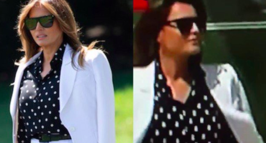 (Videos+Fotos) ¿Fue Melania Trump cambiada por una doble?
