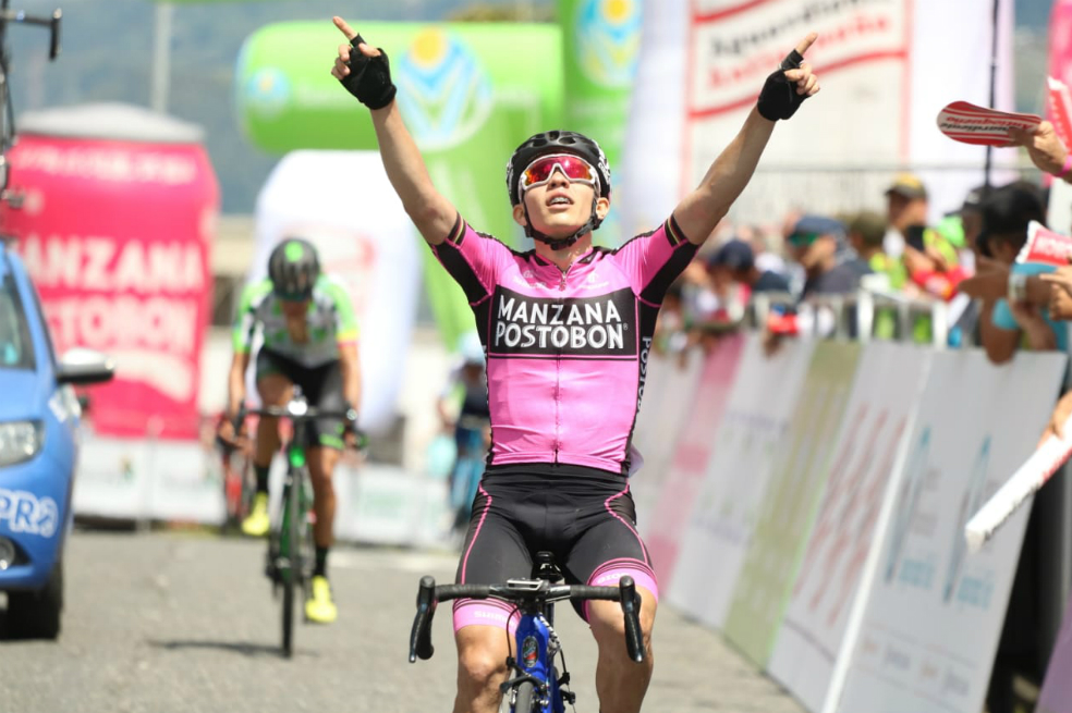 Juan Pablo Suárez es el nuevo líder de la Vuelta a Colombia 2018