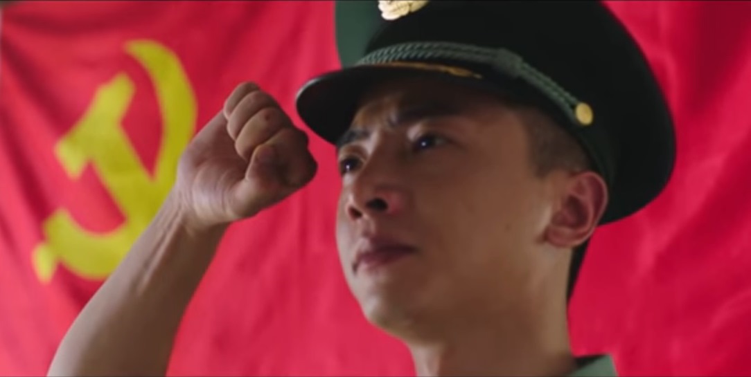 Recluta de ejército de China