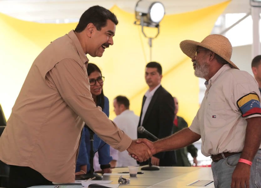 Maduro convoca a un Congreso unitario de campesinos, pescadores y obreros