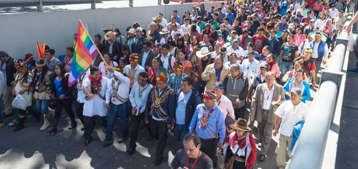 Gobierno de Ecuador no investiga ataques y amenazas contra líderes indígenas
