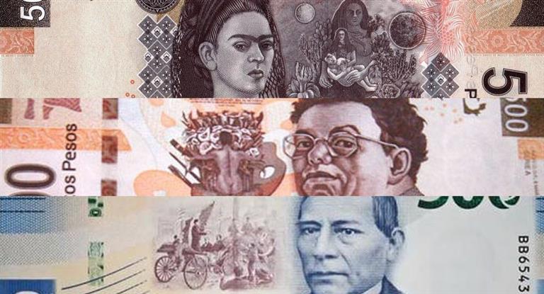 Frida Kahlo y Diego Rivera ya no son la cara de los billetes mexicanos
