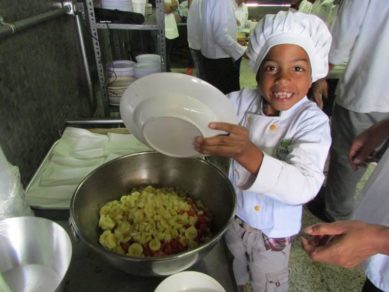 Niños se forman como Mini Chef en Caracas