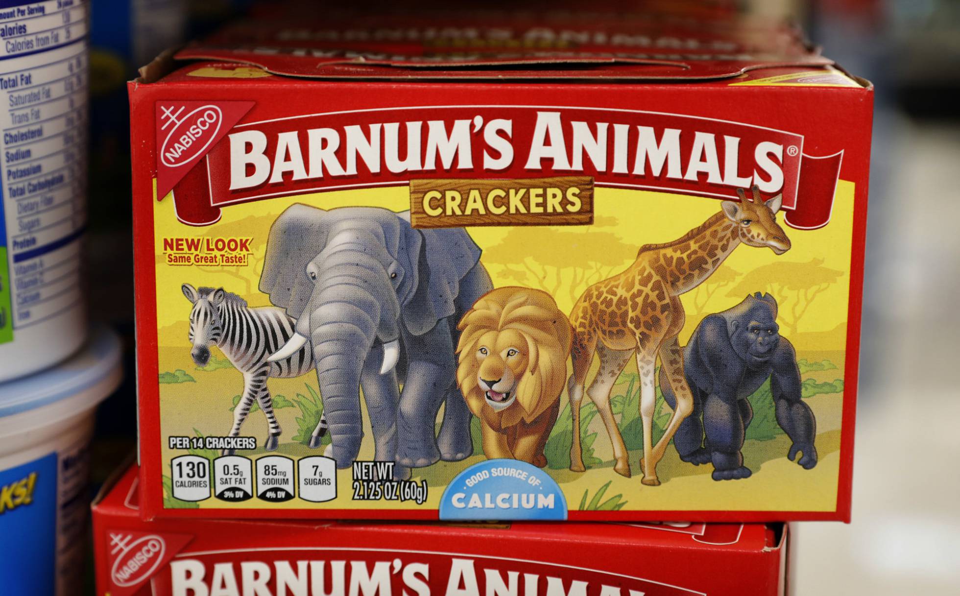 El circo Barnum liberó a los animales en sus cajas de galletas