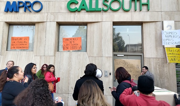 Sindicato de CallSouth en huelga: «La empresa insulta la inteligencia de sus trabajadores»