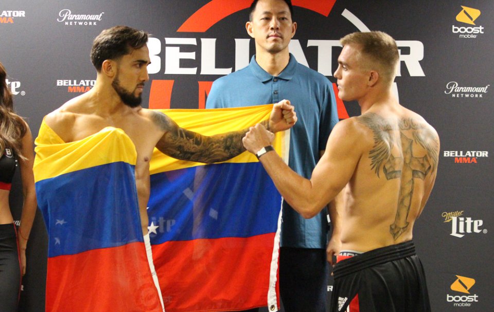 (Video) ¡Poder total! en Bellator 204: Brutal rodillazo y golpiza da la victoria por nocaut al venezolano Omar Morales