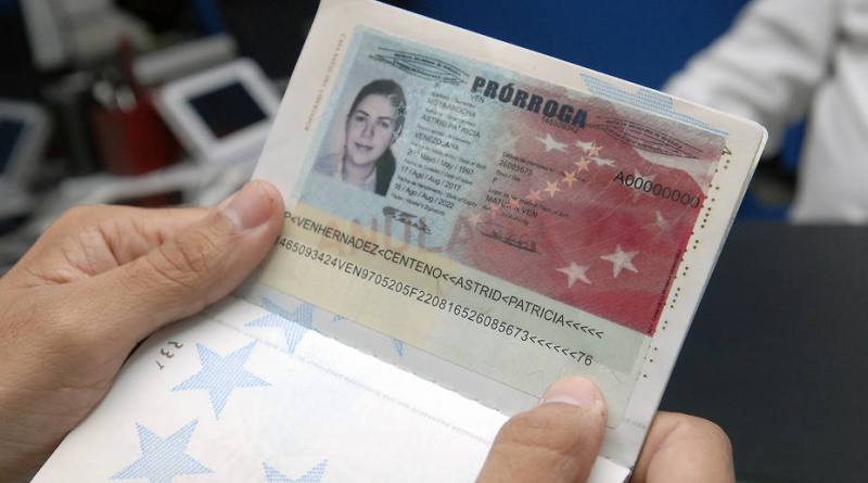 Prórroga del pasaporte venezolano podría ser por 5 años