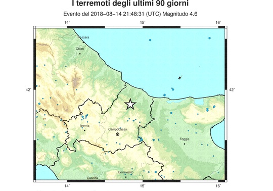 Terremoto de magnitud 4,7 sacudió Italia