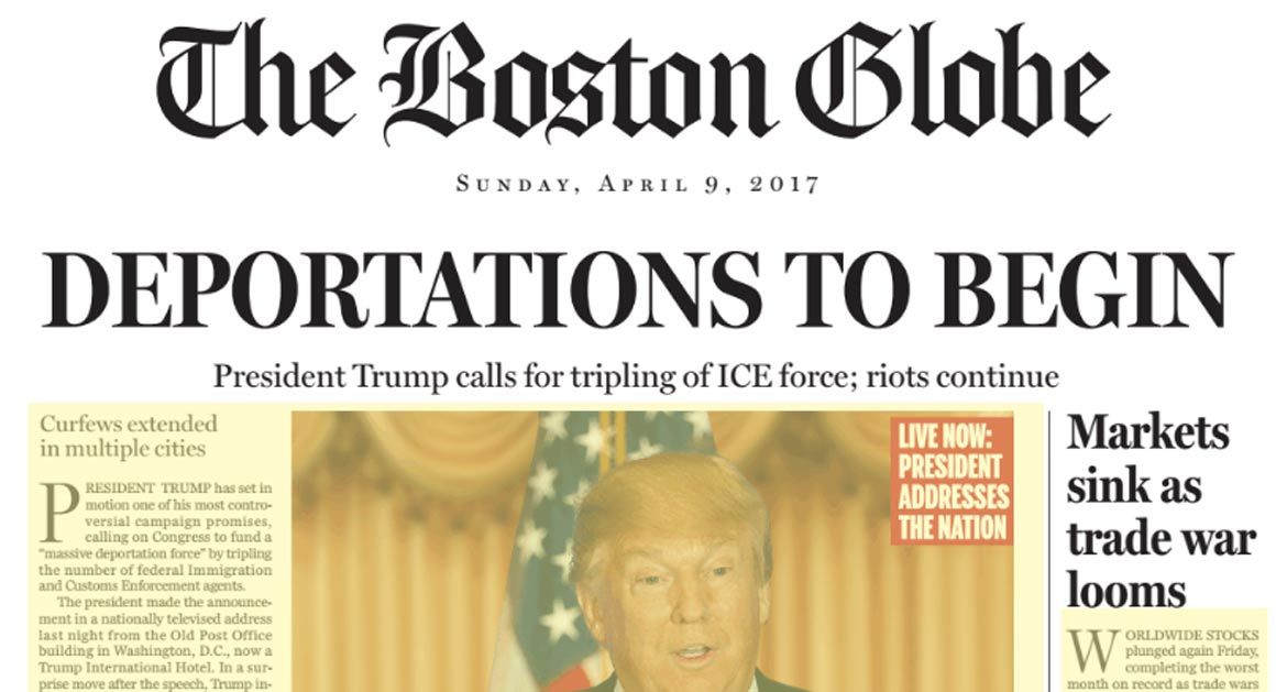 Más de 100 medios publicarán editoriales contra Trump por sus ataques a la prensa