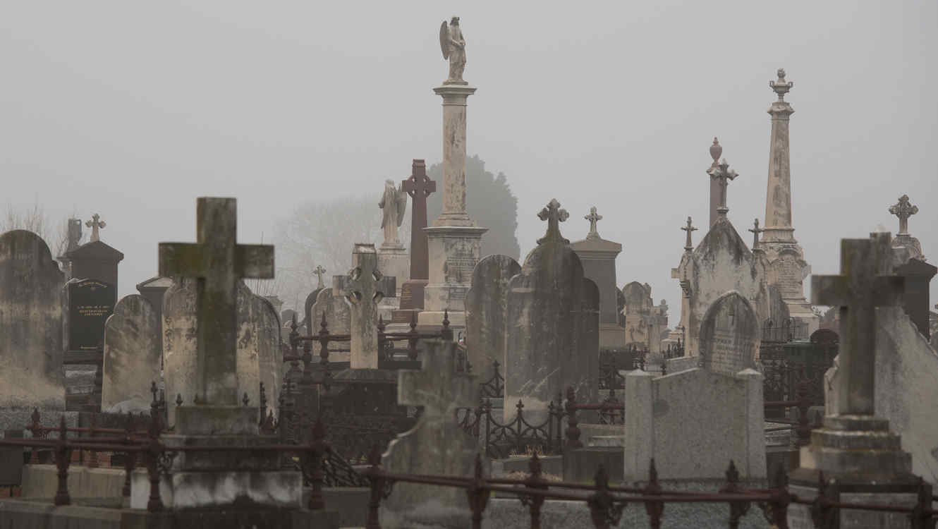 (Video) Usuarios de Google Maps captan a dos «fantasmas» en un cementerio de EE. UU.
