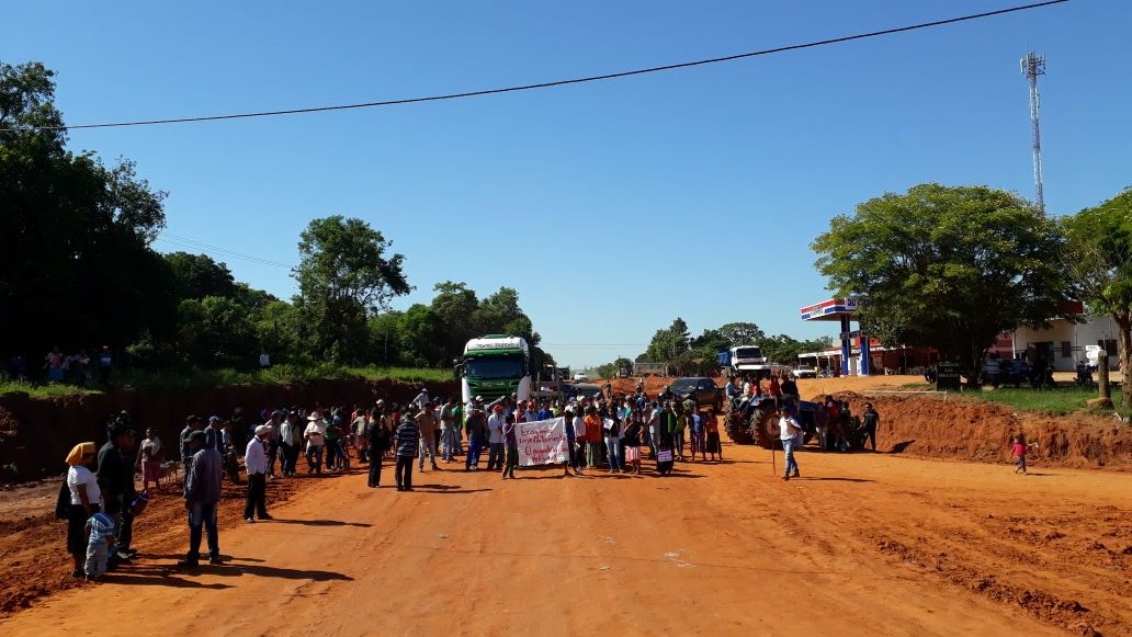 (Video) Enfrentamientos entre indígenas y colonos brasileños en Paraguay