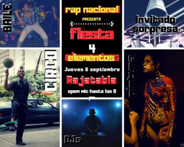 La Fiesta de los 4 elementos: Evento de Rap será hasta la media noche en Caracas