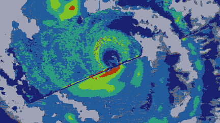 (Foto) La NASA publicó información de la estructura interna del tifón Mangkhut