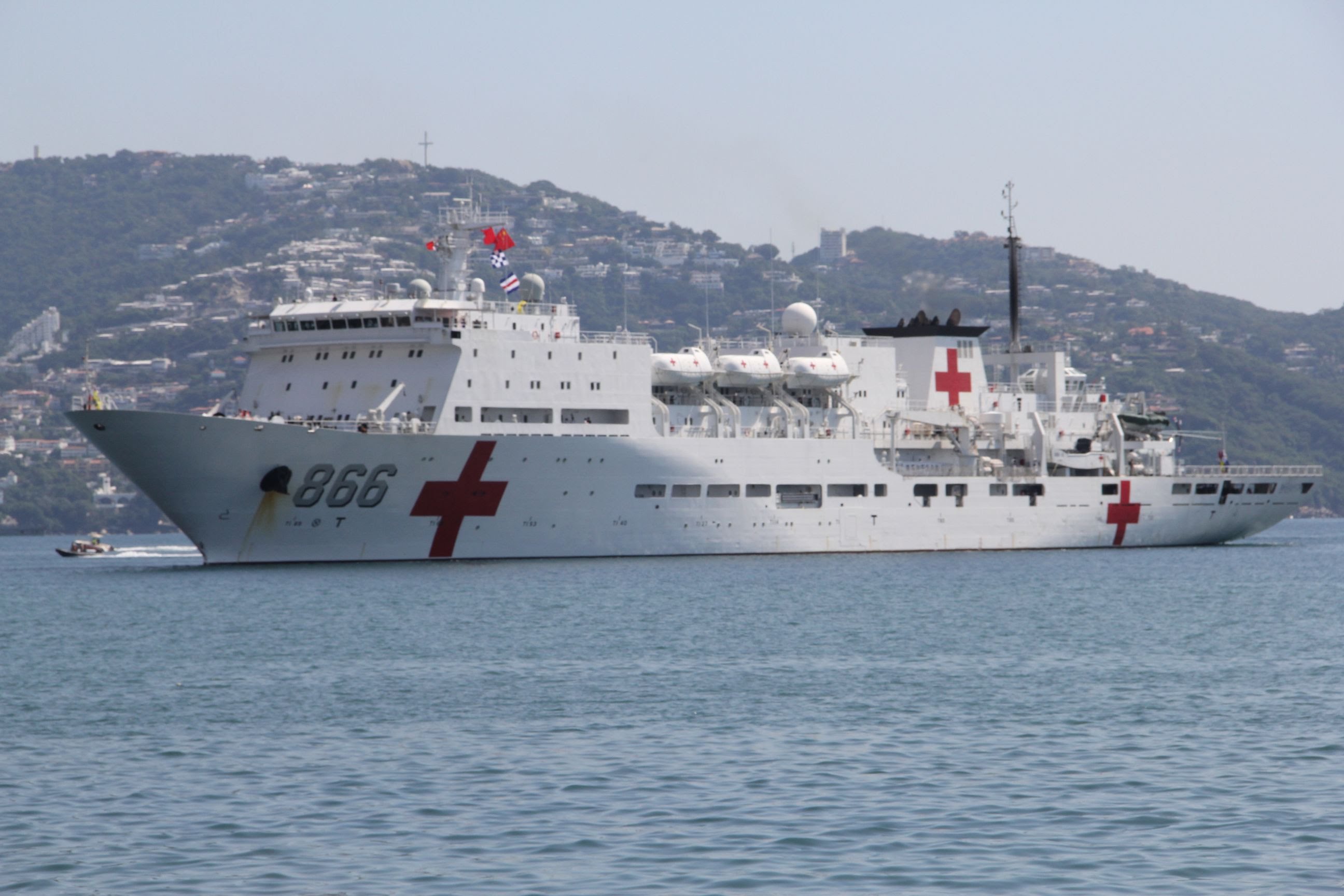 (Video) Llega a Venezuela el buque hospital de China “Arca de la Paz”