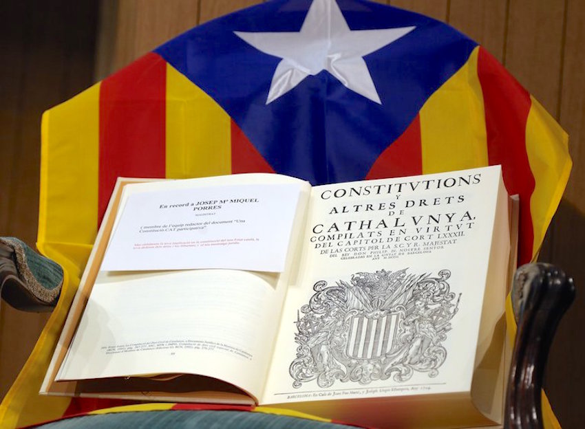 Si no hay referéndum, Cataluña iniciaría un proceso constituyente