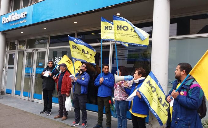 Concepción: Funan a AFP Provida por negar pensiones de invalidez a sus afiliados