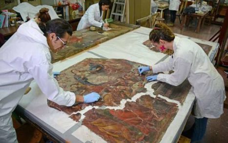 Recuperación del patrimonio cultural e histórico continúa un año después de los terremotos en México