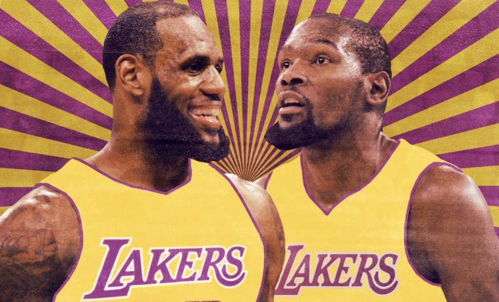 (Rumor) Kevin Durant podría incorporarse a Los Ángeles Lakers