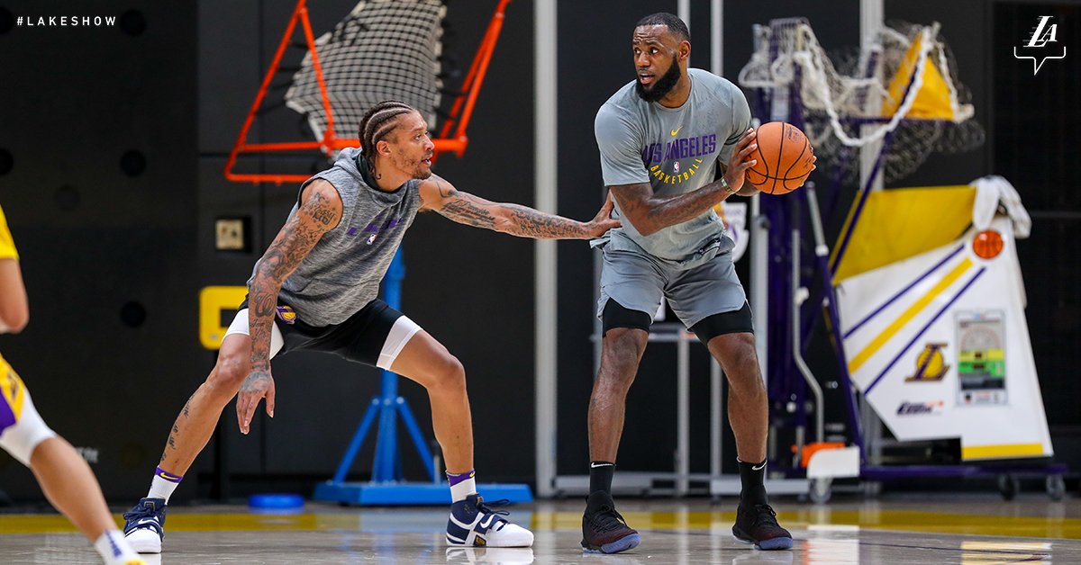 LeBron James ya se entrena con Los Ángeles Lakers