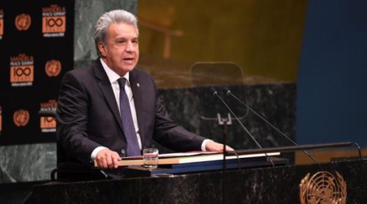 Lenín Moreno pide ejercer una «acción continental» contra Venezuela