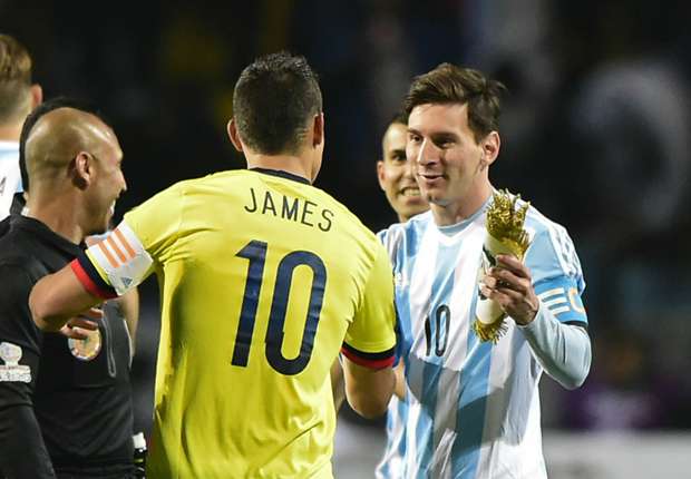 Messi y James fecha FIFA