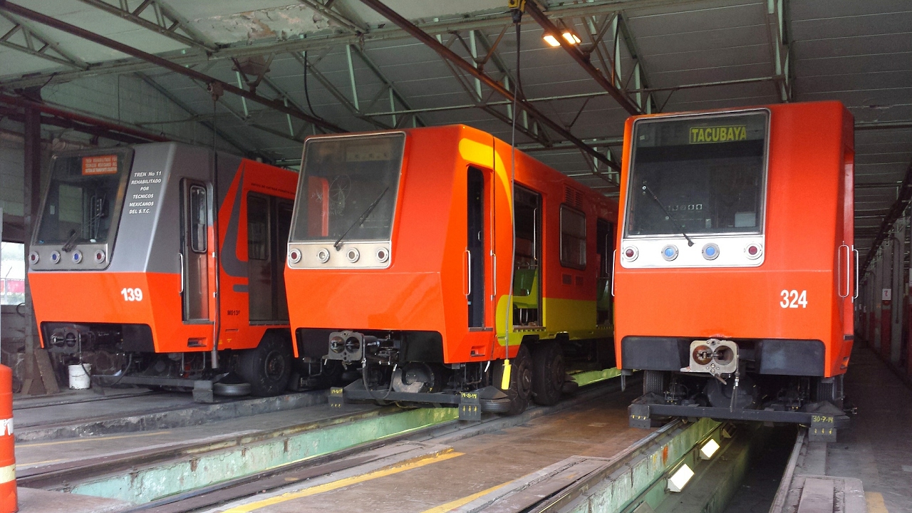 (+Foto) En la madrugada aparecen extrañas caras en vagones del metro de Ciudad de México