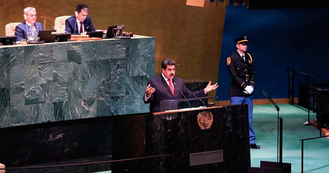 Intervención del Presidente Nicolás Maduro en la 73 Asamblea General de la ONU (Transcripción y video)