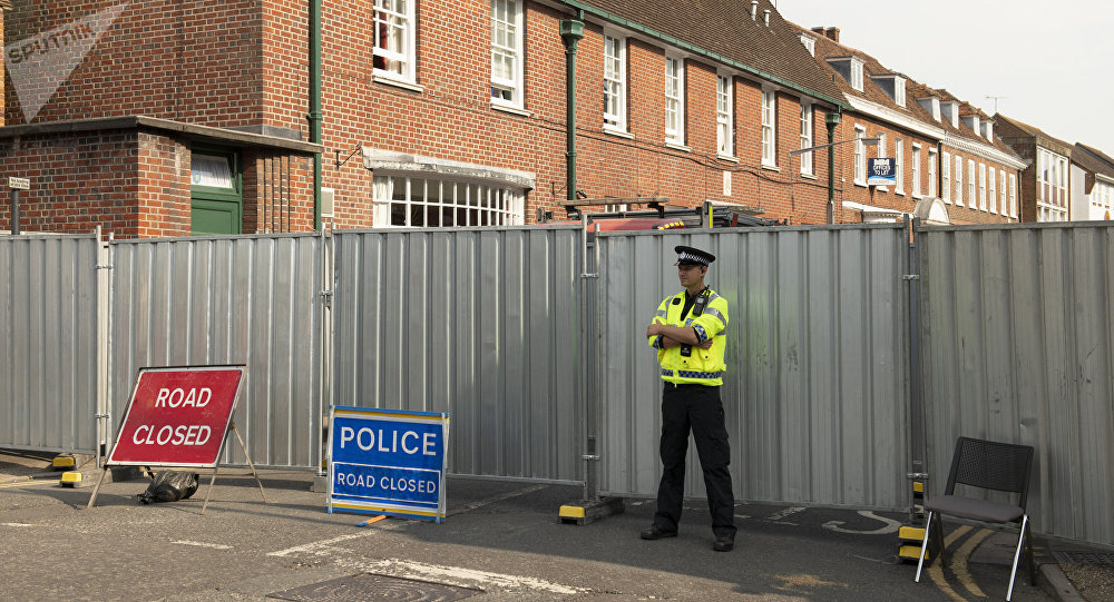 La Policía británica acordonó un restaurante en Salisbury por un incidente médico