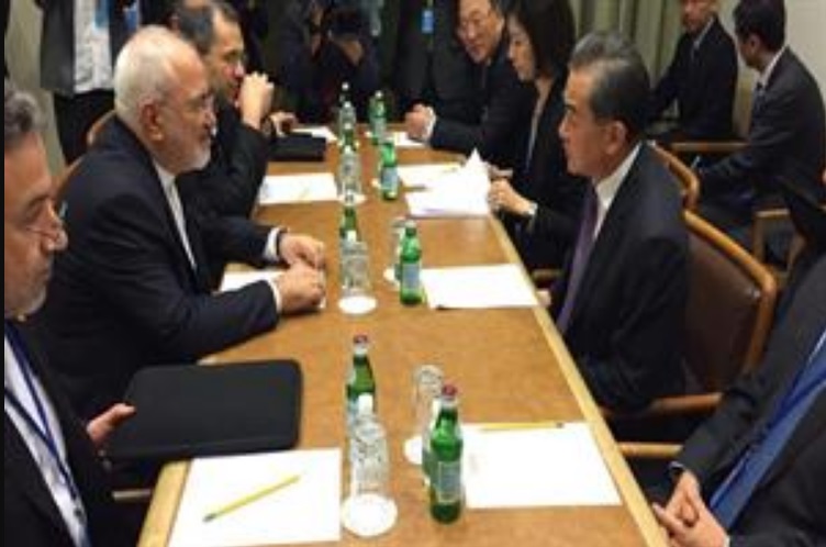No importa la posición de Estados Unidos: China e Irán mantendrán relaciones económicas a pesar de las presiones de E.E.U.U.  dijo canciller chino