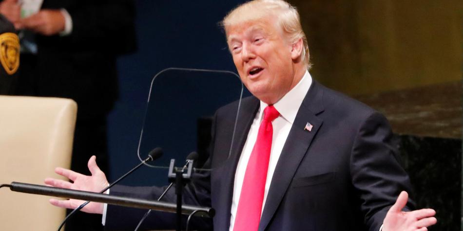(Video) Trump expone los «logros» de su gobierno ante la ONU y se ríen de él